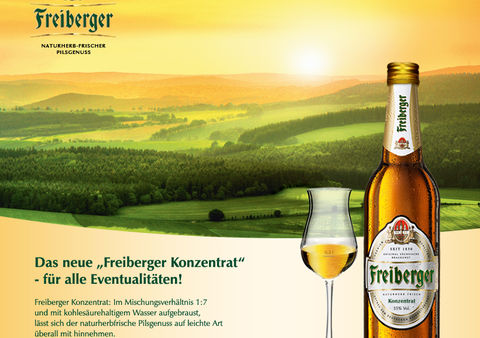 Aprilscherz der Marke Freiberger Pils auf facebook 2012