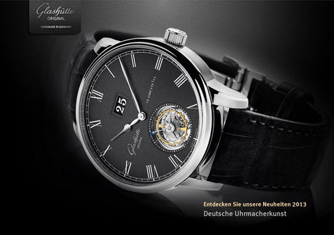 Responsive Webdesign für Glashütte Original