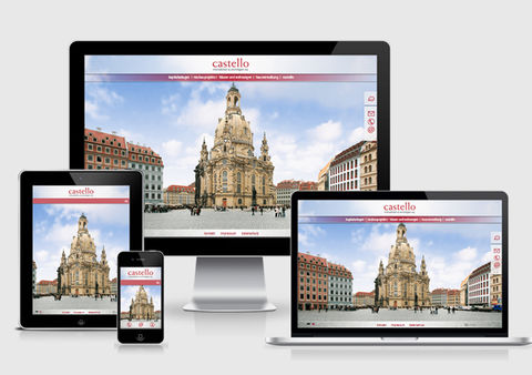 responsive Websdesign für die castello AG