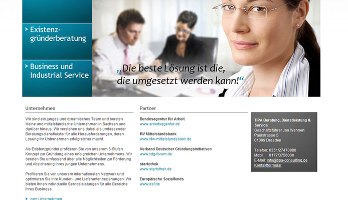 Launch Website TiPA-consulting