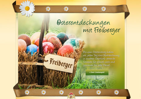 Freiberger Pils - Osterkalender-Gewinnspiel