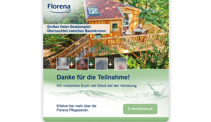 Florena Facebook App - Danke
